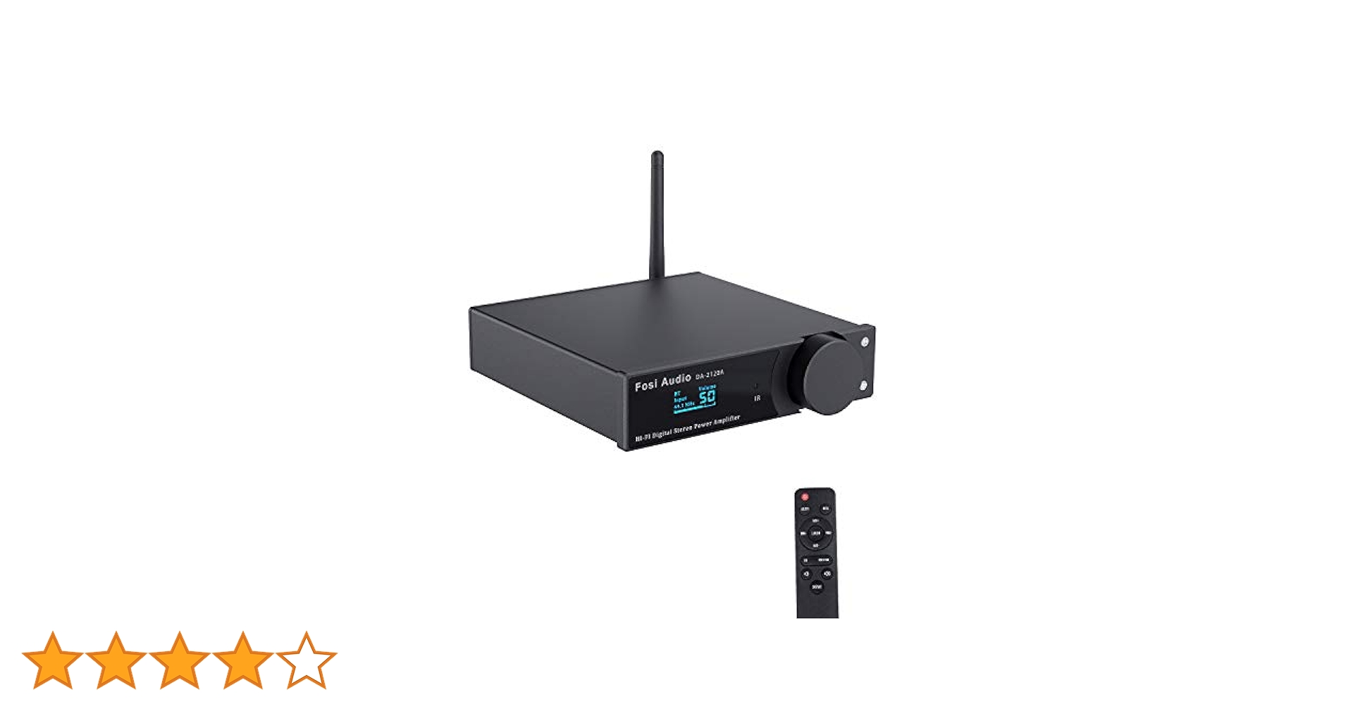 Fosi Audio DA-2120A デジタルステレオパワーアンプ DAC付きデジタルアンプ DA-2120Aのレビューと使い方！